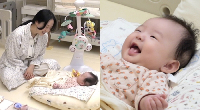 Lee Jung-hyun reveals for the first time her 100-day-old second daughter is already sleeping (Pyeon Restaurant)