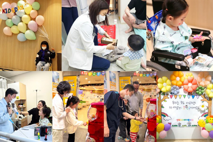 Our Children's Medical Foundation holds various events to support children on Children's Day...Support for healthy growth