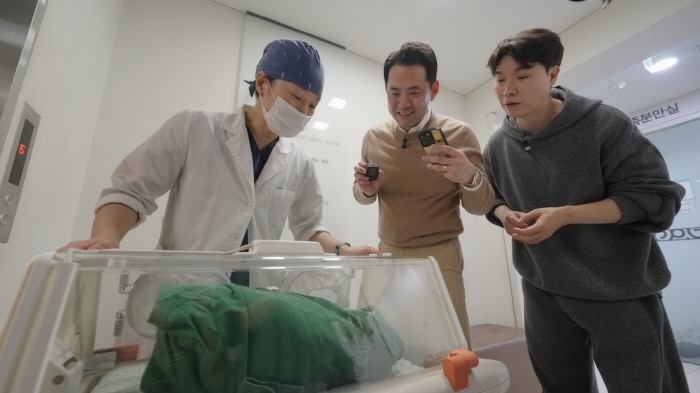 Park Soo-hong's family birth is shocking..I screamed because I thought this was actually possible (my baby) 