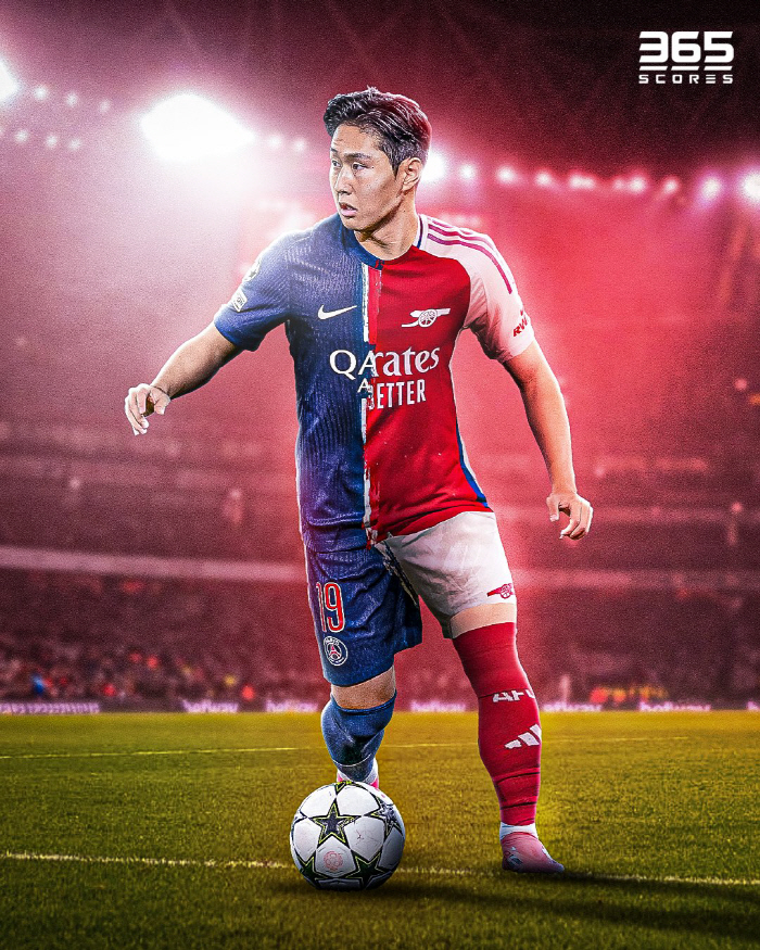 Super awesome! Surplus resources → Coach's favorite player, Arsenal transfer count Lee Kang-in's status change. Even the highest-ranking media is recognized