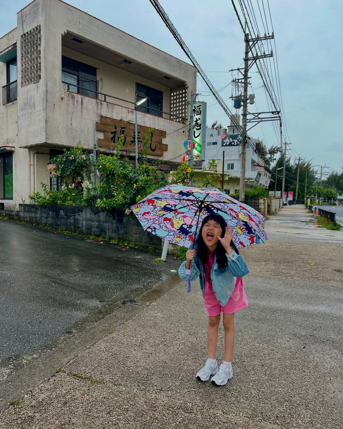 Cho Yoon-hee's daughter, Roa, just like the gene that's overflowing