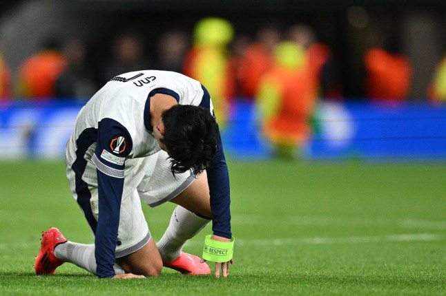 Is it Postecoglou's big picture? Son Heung-min officially missed the second leg of the Europa League semifinal, because of artificial grass  avoiding cold weather?