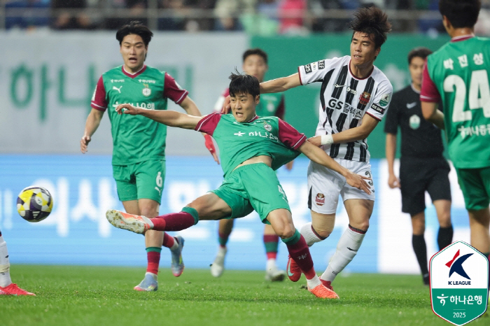 1st shot match, 21st shot, Seoul 0-0 draw...Edgar's own goal Daegu finishes 2-2 with Anyang