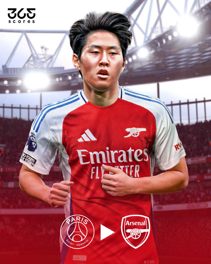 Lee Kang-in, Arsenal → Napoli, make a sharp turn! Derbrowner and Midfield Command...Transfer fee of 34.5 billion will be accompanied from the Singapore schedule for the pre-season