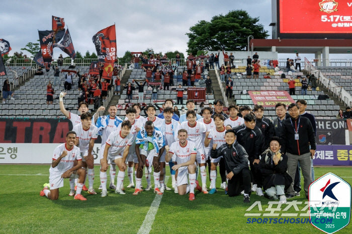 Own goal luck X Basani PK goal X Choi Won-chul's first goal, and Kkeung Chung (K League 2 review) is in fifth place with a surprise escape from 4 games of 3-0 complete victory in away games in Gyeongnam