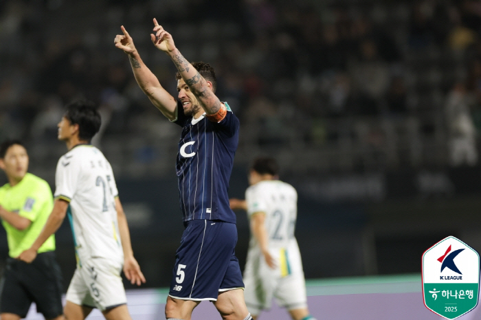 Three goals in four consecutive games! Incheon United's sprint is fierce, and Chungnam Asan 30 is overpowered...E-Land to a 1-1 draw with Ansan