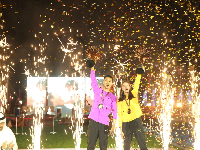 Woo Sang-hyuk, the star of the high jump, won the What Gravity Challenge by participating in a large number of the world's top jumpers
