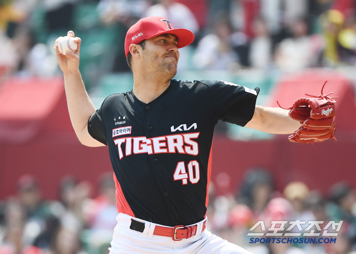 I was wary of being the best pitcher...This has never happened since entering the KBO, ERA 1.09 Foreigners' reversal record of 7 earned runs collapsed