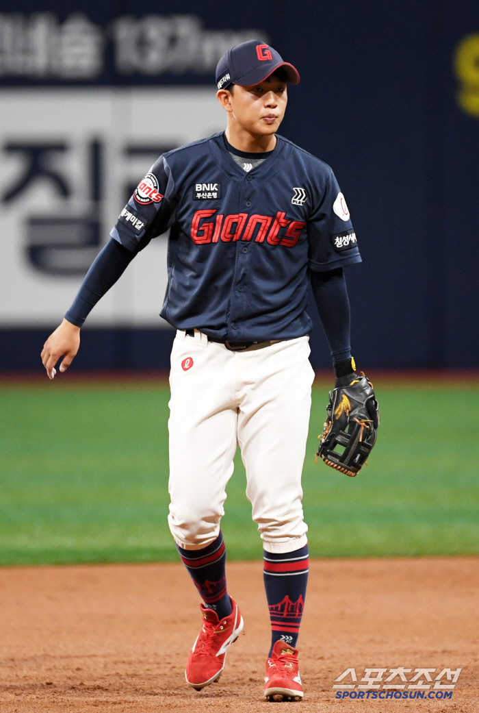 Lotte shortstop brutal death? Even treasure Lee Ho-joon collapsed after being hit by a headshot → Transfer to hospital by stretcher  ambulance...It's the second time this year since Jeon Min-jae