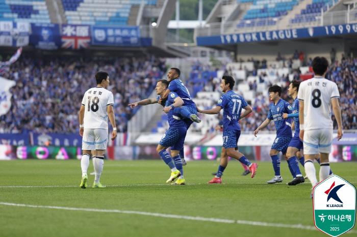 Chenko scored again in 4 consecutive games!→ After 5 games, clean sheet, strong firepower Suwon laughed properly at home20 wins against Cheonan → leaps to third place in the league