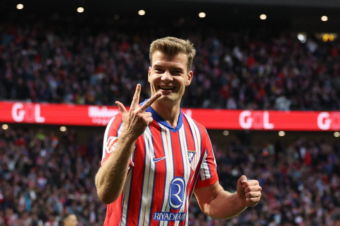 Three goals in three minutes and 57 seconds, AT's main four Sølot, La Liga's new record for hat tricks in the shortest time!