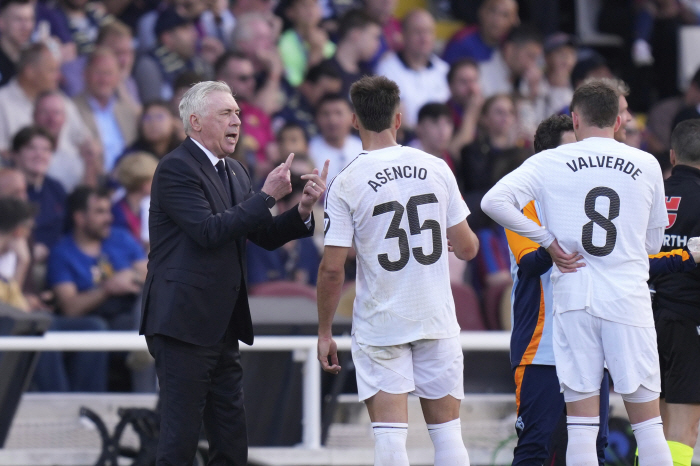 20→34 Monjuik disaster, 5 DF of Ancelotti's last El Clasico was missing!