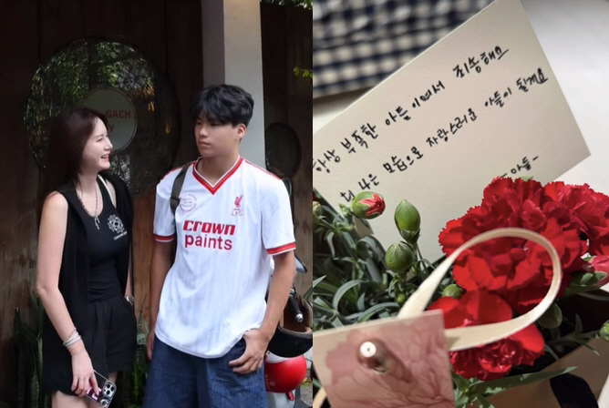 Ahn Jung-hwan ♥ Lee Hye-won, who has a great child farming, is perfect. You're a proud son
