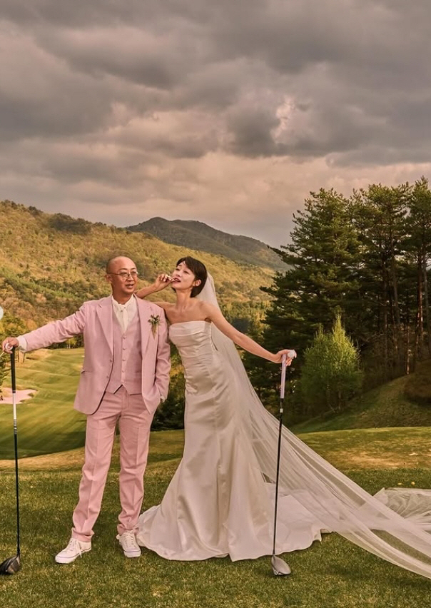 'Already registered marriage'...Choi Yeojin ♥ Kim Jae-wook reveals wedding pictorial ahead of his wedding on June 1st