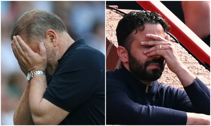 An Bolanda Tottenham X Manchester United coach Decalcomani's expression, explosive performance immediately after going to the Europa Final → 0-2 p.m. → 1617th place disappointed