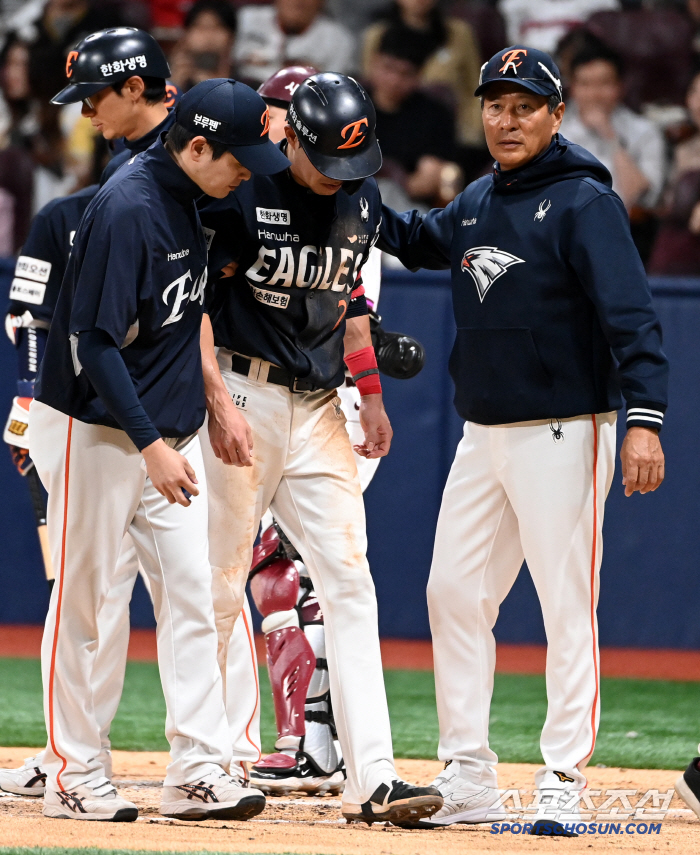 Hanwha's all-time winning streak occurs...Shim Woo-jun needs 4 weeks to stabilize and train for 2 weeks of non-bone fractures 
