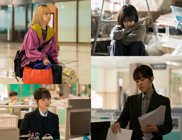 Is it Bbobley? Park Bo-young, who bleached his hair, tries to play a four-person role in unknown Seoul