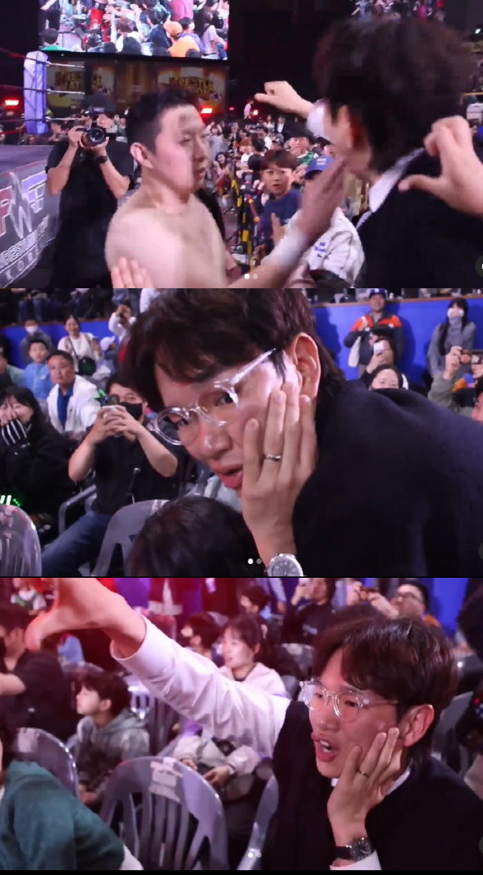 Jang Sung-gyu, I can't believe I got slapped in front of him at the age of 43