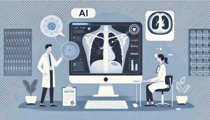 AI-assisted injection into chest radiography from June 1st...Re-evaluation in three years