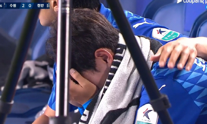 Europe's talent watching Suwon Samsung Samsung's Park Seung-soo has been replaced by a storm...A series of tears from young players grow like that