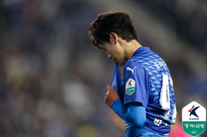 Europe's talent watching Suwon Samsung Samsung's Park Seung-soo has been replaced by a storm...A series of tears from young players grow like that