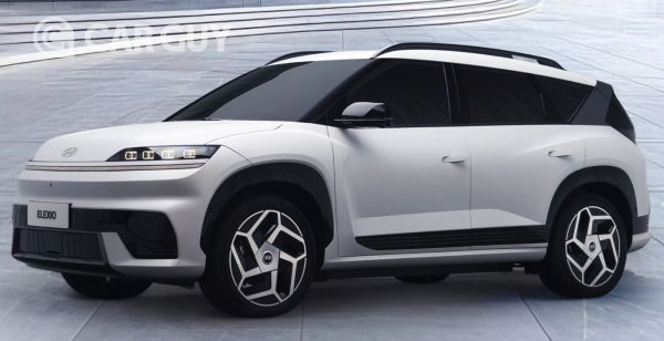 Hyundai unveils mid-size SUV Electrocio..The design is good, but it's being released in Korea