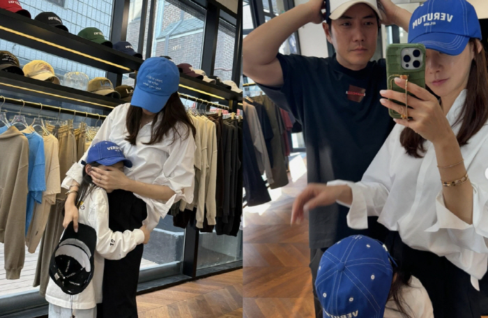 Joo Sang-wook ♥ Cha Ye-ryeon, an 8-year-old daughter and a family couple hat are cute..Buy in 8 colors