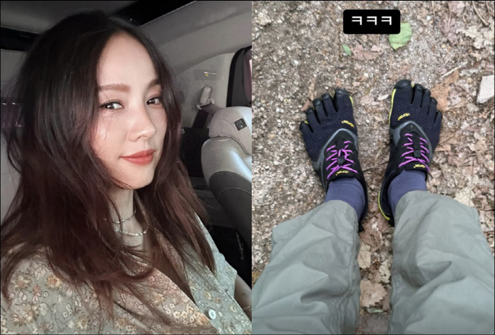 Lee Hyo-ri, will this become a trend…Even toe shoes look hip