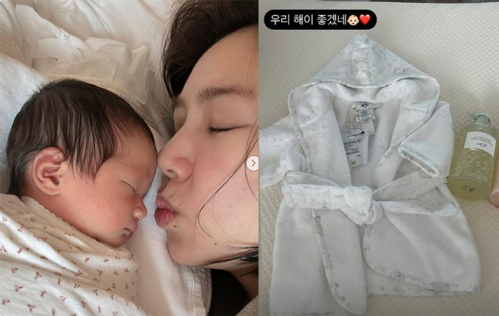 Son Dam-bi Certifies Premium Parenting Item for Daughter...Our year must be nice