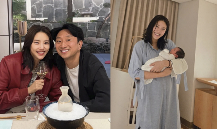Son Dambi ♥ Lee Kyu-hyuk, let's be happy as we are now on our first date for 30 days after giving birth to our daughter