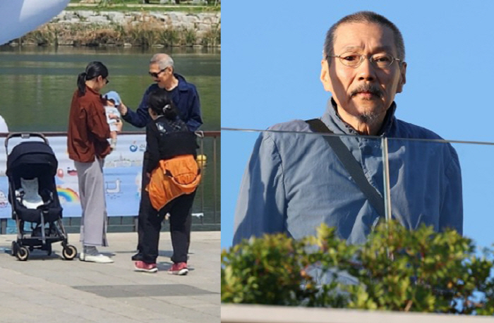 64-year-old father Hong Sang-soo captures the Cannes Hotel and works hard... ♥ Kim Min-hee is raising children alone. 