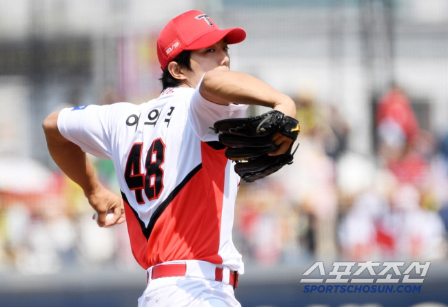 He threw it with a tap, but he overcame the 146km Tommy John surgery perfectly, and a plan to return to KIA's Cheongunmanma left-hander ace came out