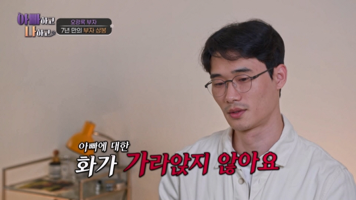 Oh Kwang-rok, didn't exist as a father The conflict between the father and son who lived 30 years apart (with his father)