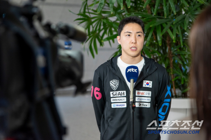 Oh Sang-eun X Seok-eun Mi's men's and women's table tennis team leaves for the Doha World Table Tennis Championships