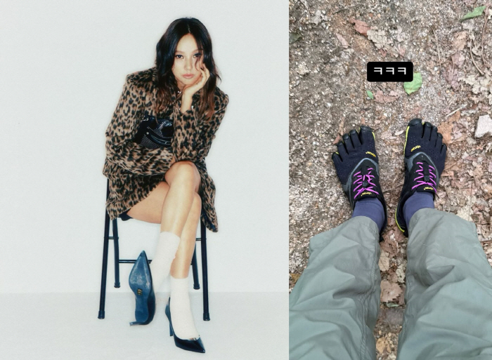 Since it's Lee Hyori..Fashion icon that perfectly pulls off toe shoes