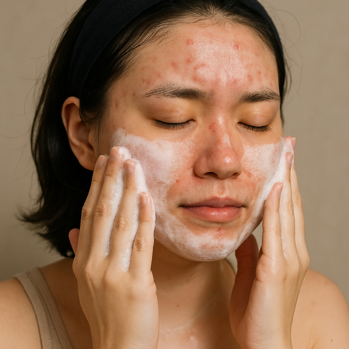A Summer Stroll With Acne Explosions...Cleansing cosmetics to help relieve acne-prone skin, what's the right way to use it?