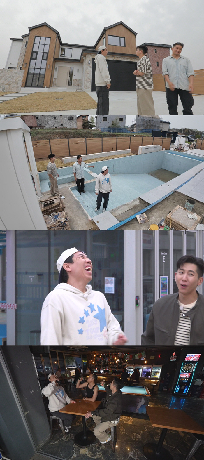 Brian reveals 300 pyeong detached house outdoor swimming pool..Kim Dae-ho, 'My house looks like it's true, but it's stressful' (Homes)