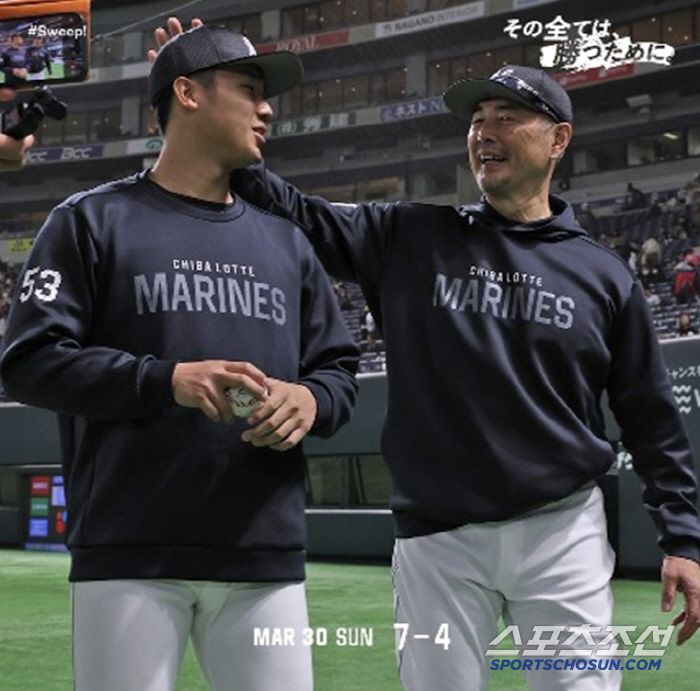 I swept the opening three games in a row...Chiba Lotte Team, which has left Sasaki with a batting average of 0.205 (Min Chang-ki's Japanese baseball) in four of the last five games