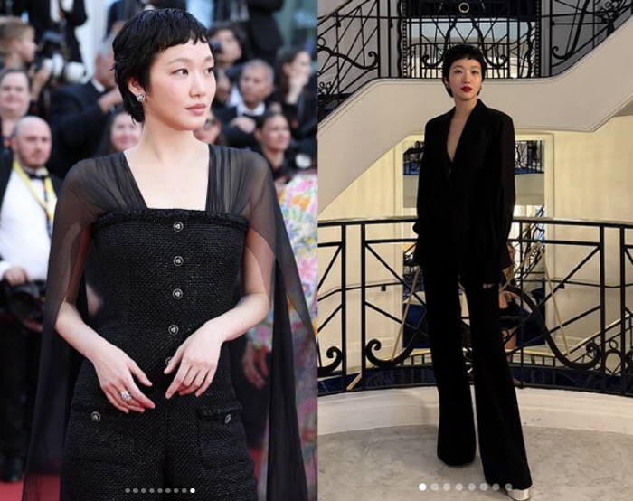 Kim Goeun Stuns with Elegant Look at Cannes Party