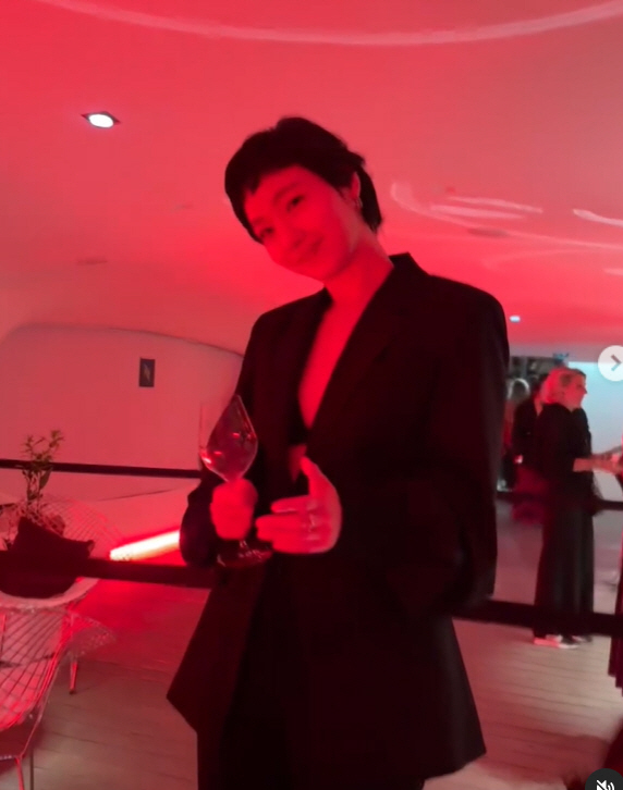 Kim Goeun Stuns with Elegant Look at Cannes Party