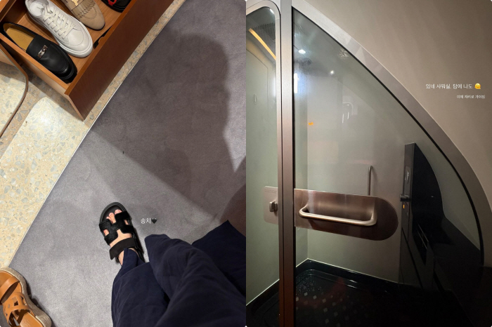 Husband with an annual salary of 2 billion ♥ Soyeon admires first class and has a shower room