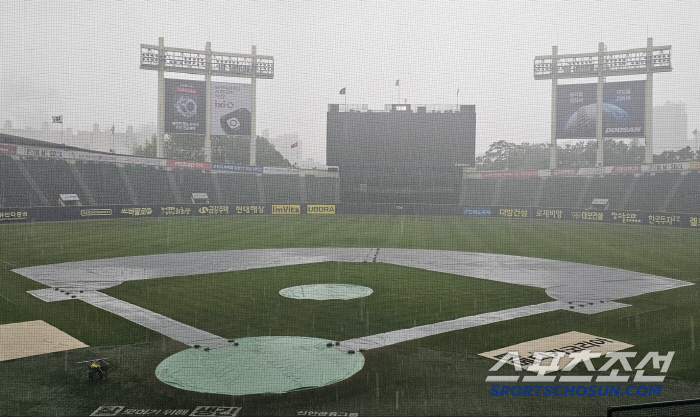 I could see a downpour. Cancellation of the KTLG match → Cancellation of the previous stadium → Double header day confirmed on Saturday 