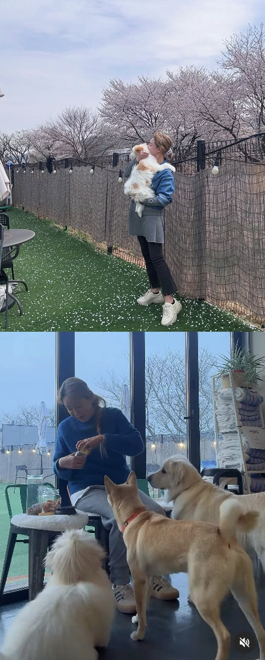Lee Sang-ah is going crazy because of the weather