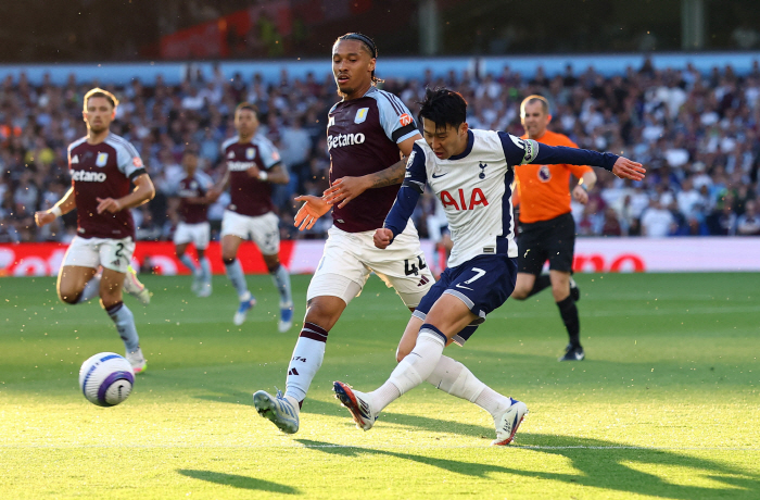  Son Heung-min digested 74 minutes Tottenham lost 0-2 away to Aston Villa