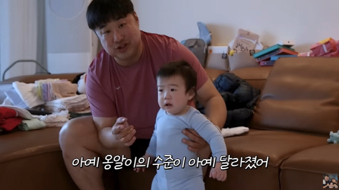 Lee Eun-hyung, 275 days old, sobbing after hearing your mom's sound ♥ Kang Jae-joon's dad? I'm sad. (KiU TV)