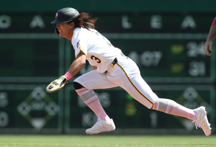There was no justification for call-up, Bae Ji-hwan, the No. 1 big hitter in PIT Triple-A batting average, to stay in the big leaguethe second minor trip of the season