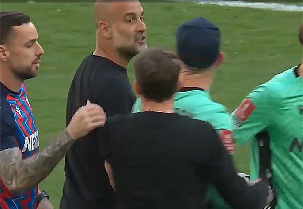 Guardiola Refuses to Handshake Palace GK...I gave you 10 minutes of extra time