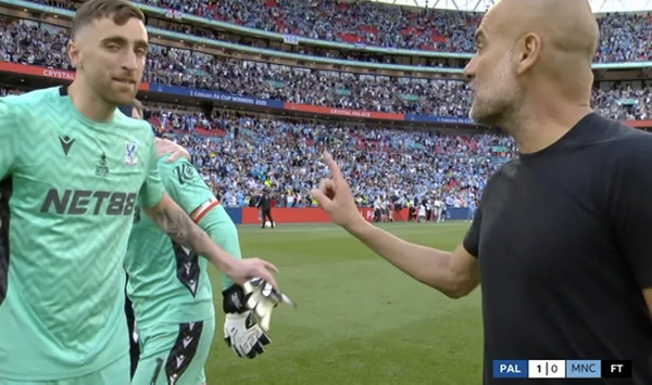 Guardiola Refuses to Handshake Palace GK...I gave you 10 minutes of extra time