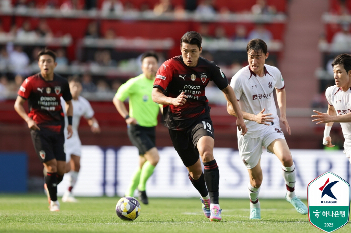 Asani PK missed → Park In-hyuk's 89th minute theater goal Gwangju, 10th place in the winning league against Pohang