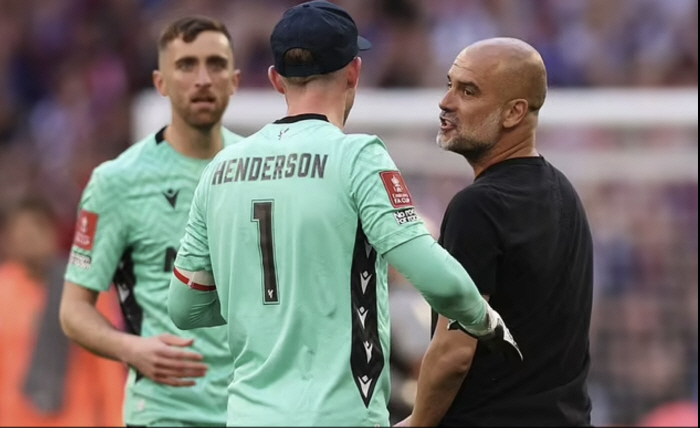 Shock runner-up Guardiola This was uglyPK saved → Go to the MVP-class goalkeeper and argue with him for no reason